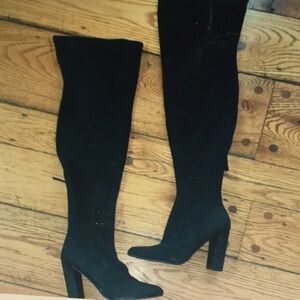 Elegant Black Knee-High Women's Boots